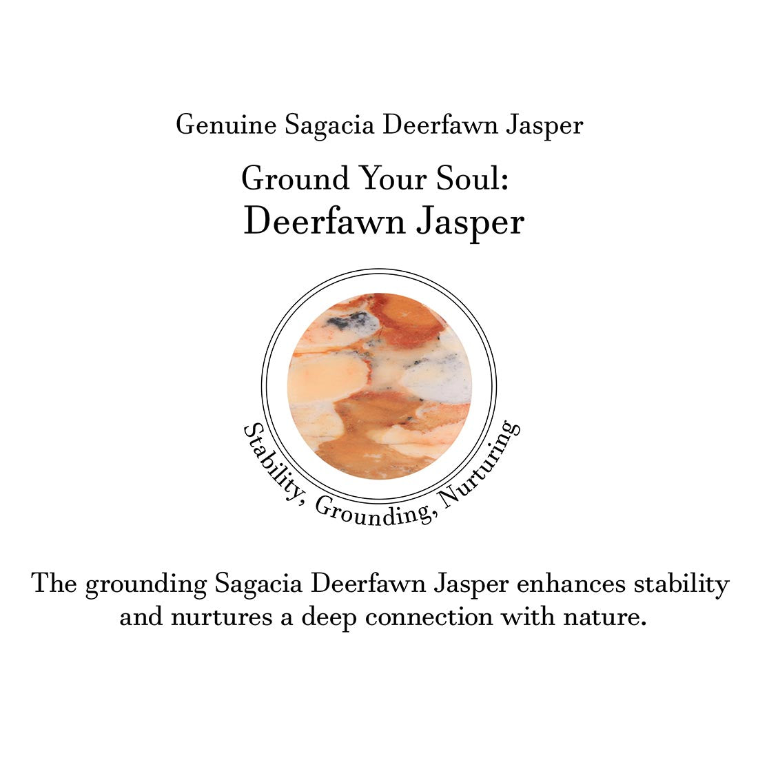 Deerfawn Jasper Adjustable Ring-(DFJ-R-14)
