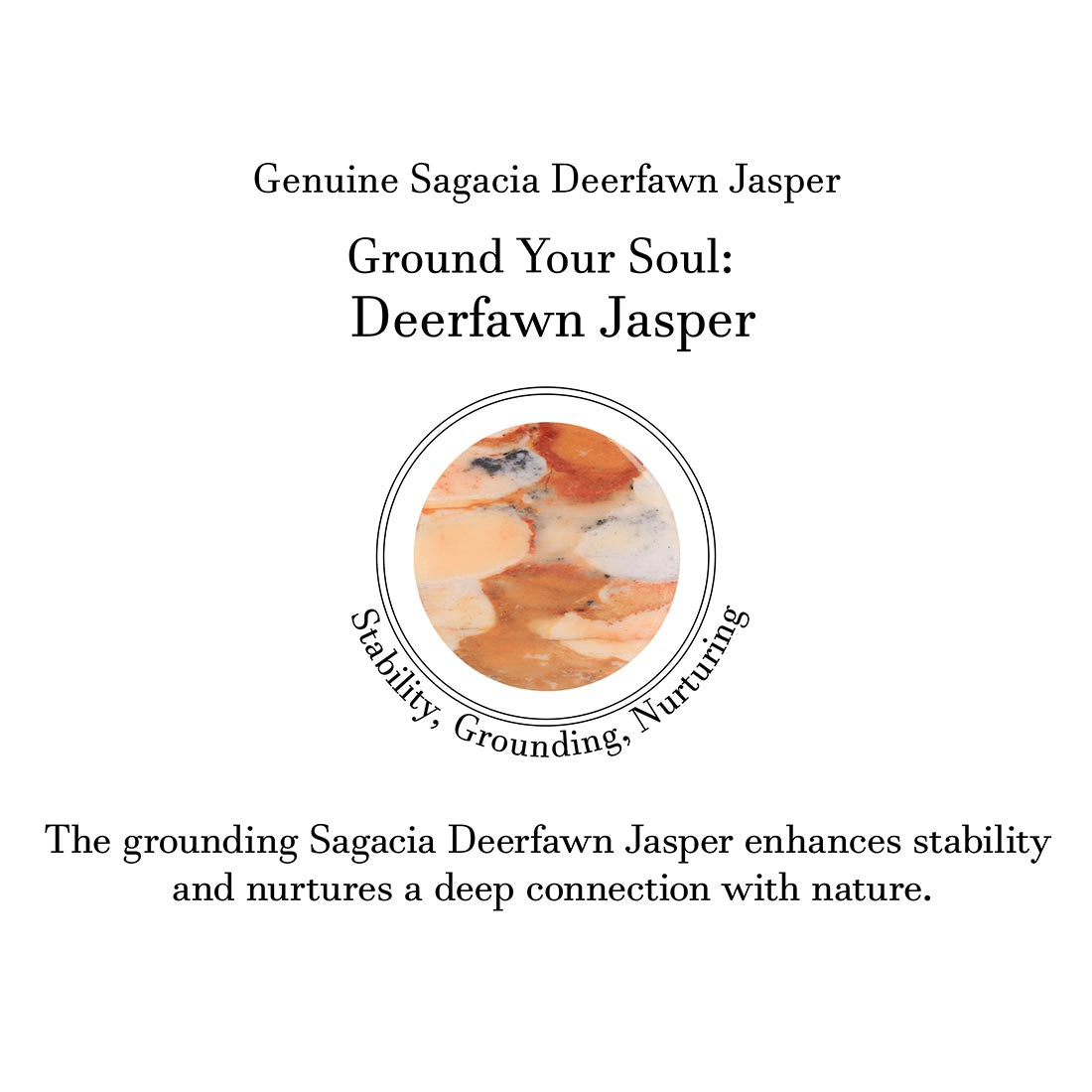 Deerfawn Jasper Adjustable Ring-(DFJ-R-4)