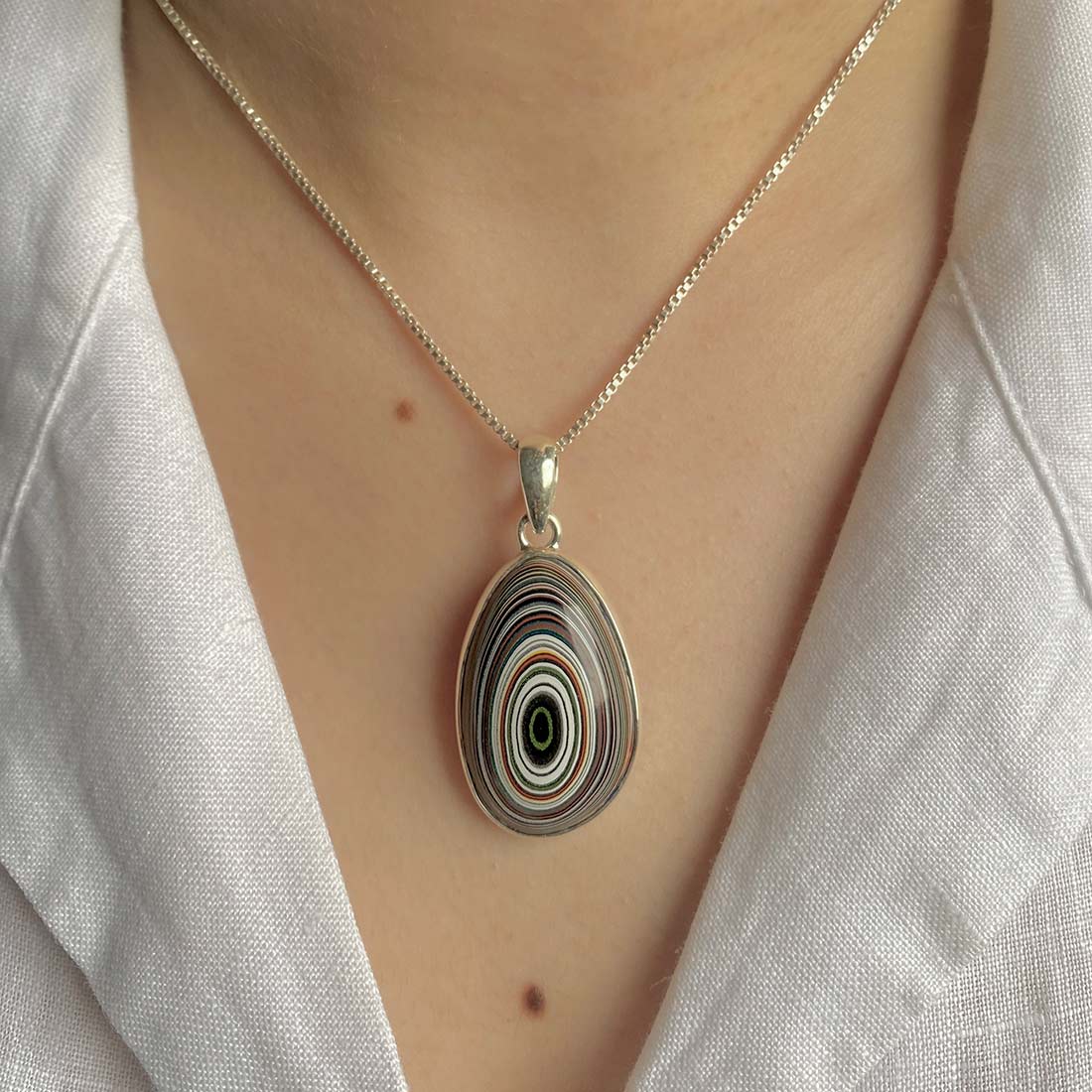 Fordite Pendant-(FRD-P-1.)