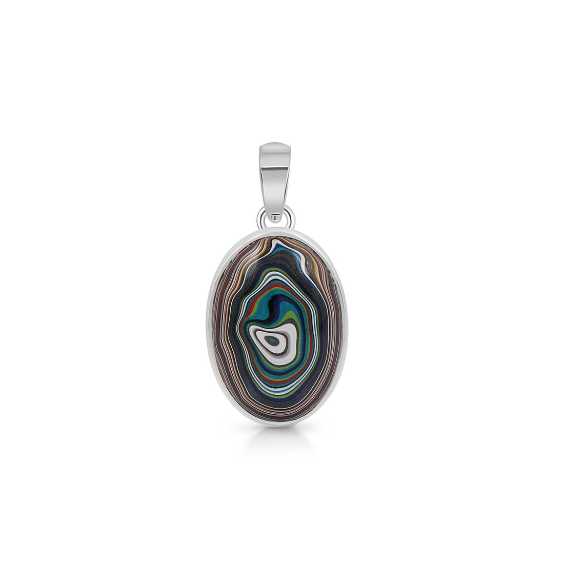 Fordite Pendant-(FRD-P-23.)