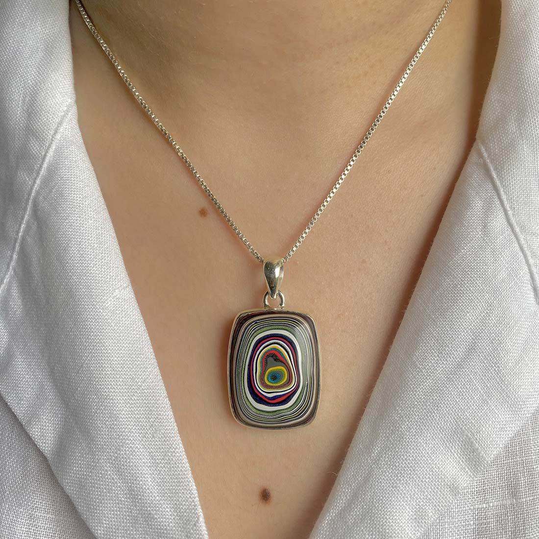 Fordite Pendant-(FRD-P-3.)