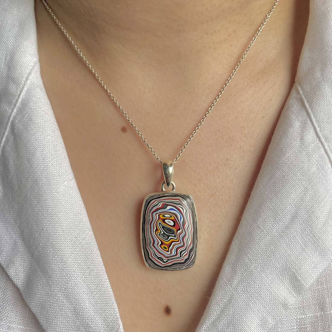 Fordite Pendant-(FRD-P-4.)