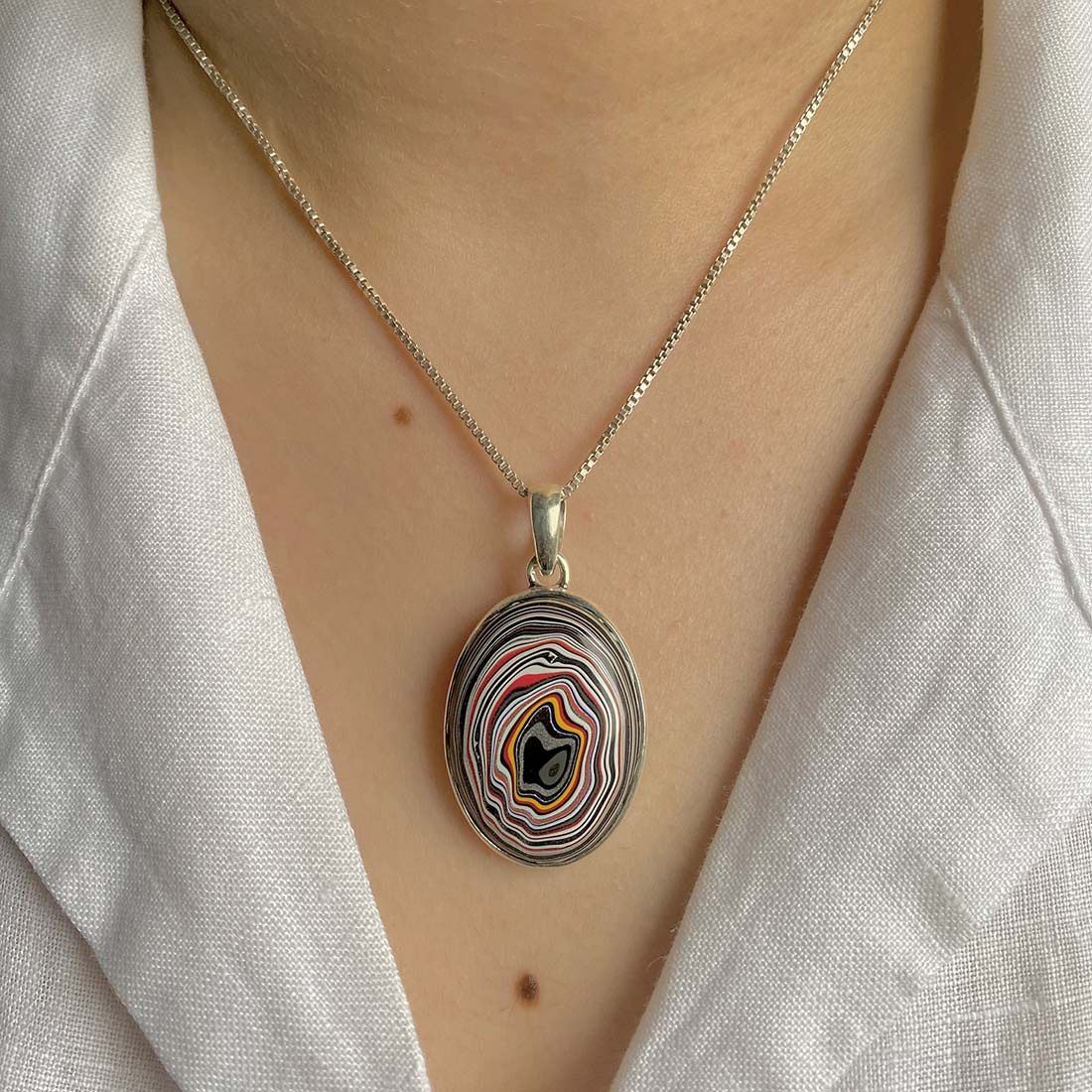 Fordite Pendant-(FRD-P-5.)