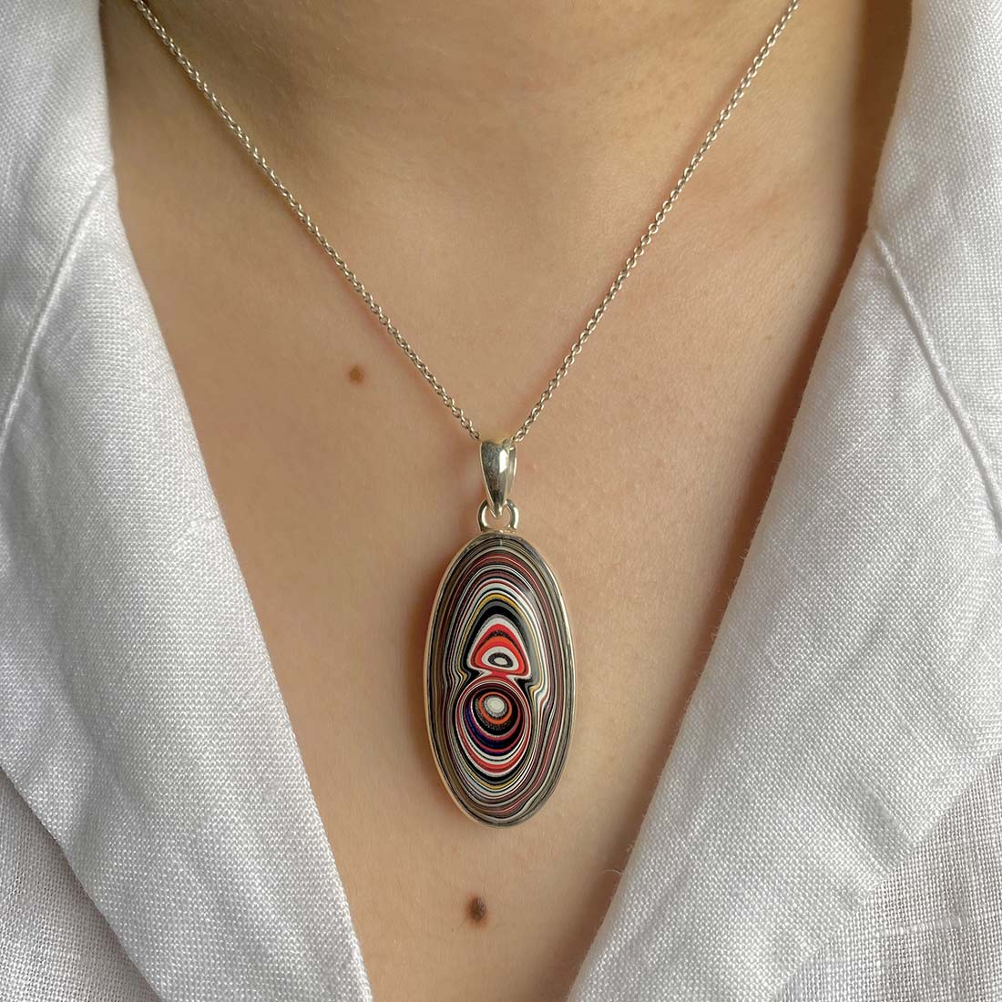 Fordite Pendant-(FRD-P-8.)