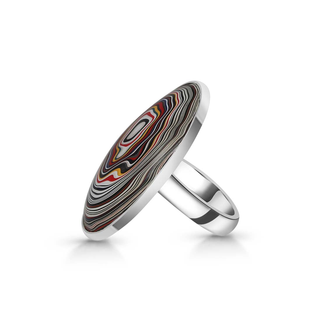 Fordite Adjustable Ring-(FRD-R-10)