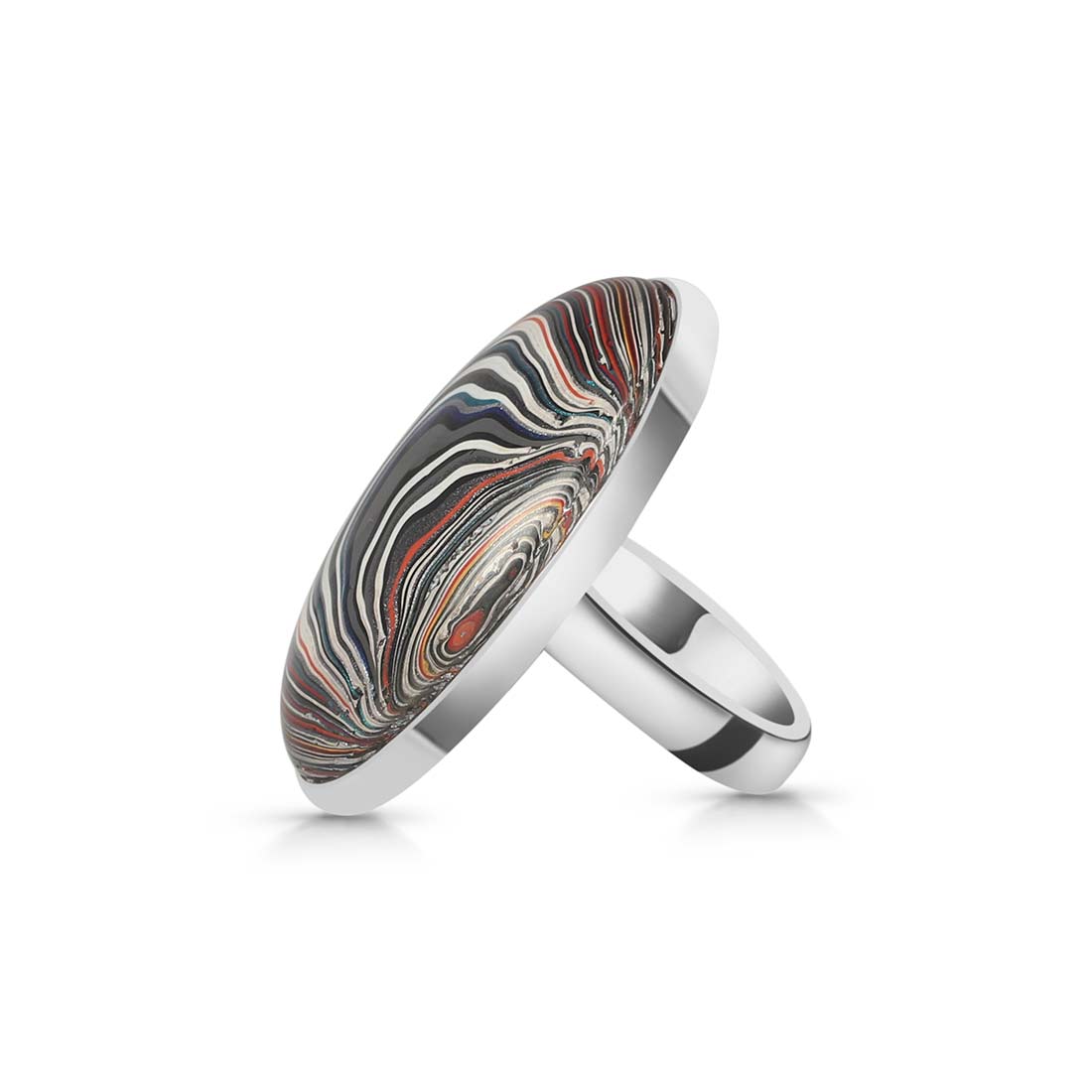 Fordite Adjustable Ring-(FRD-R-13)