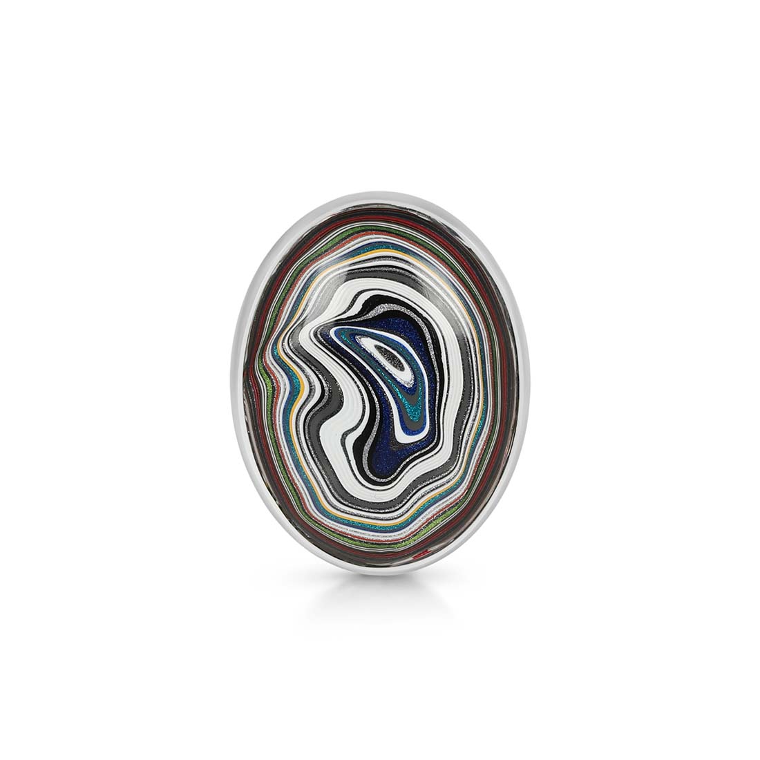 Fordite Adjustable Ring-(FRD-R-16)