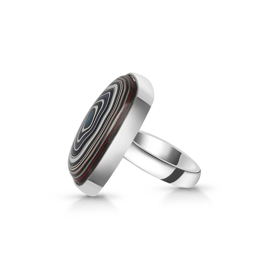 Fordite Adjustable Ring-(FRD-R-19)