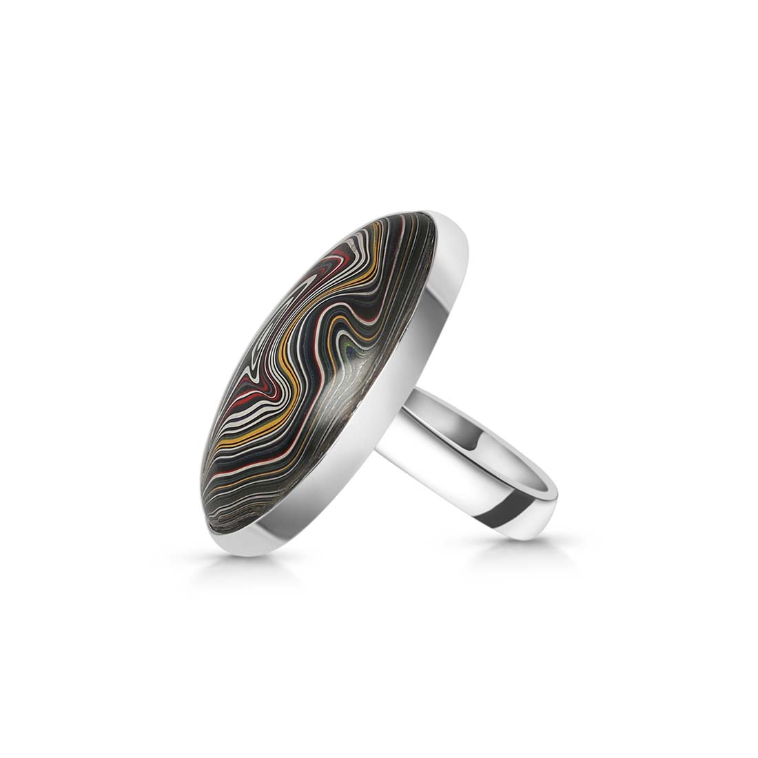 Fordite Adjustable Ring-(FRD-R-21)