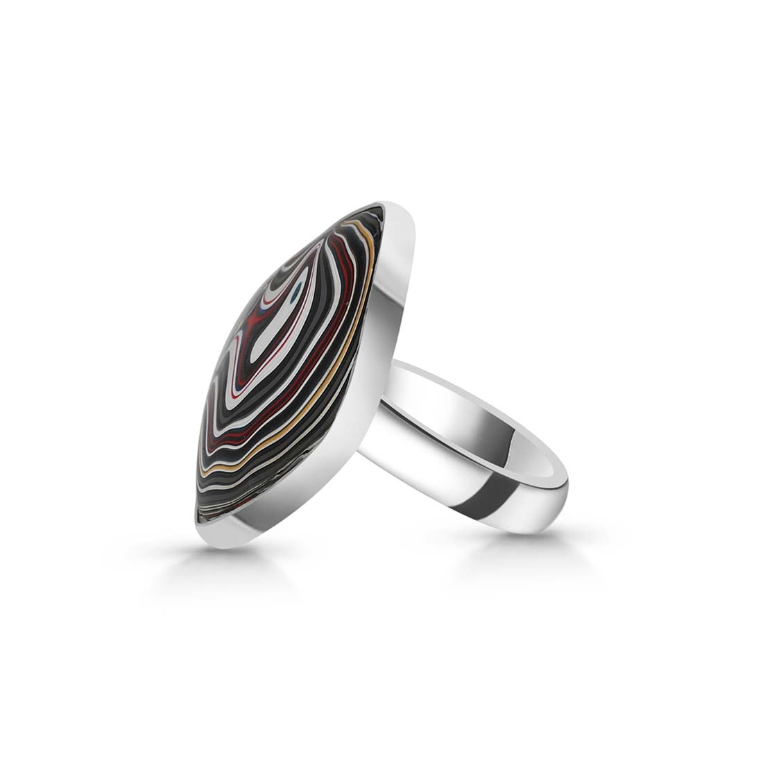 Fordite Adjustable Ring-(FRD-R-22)