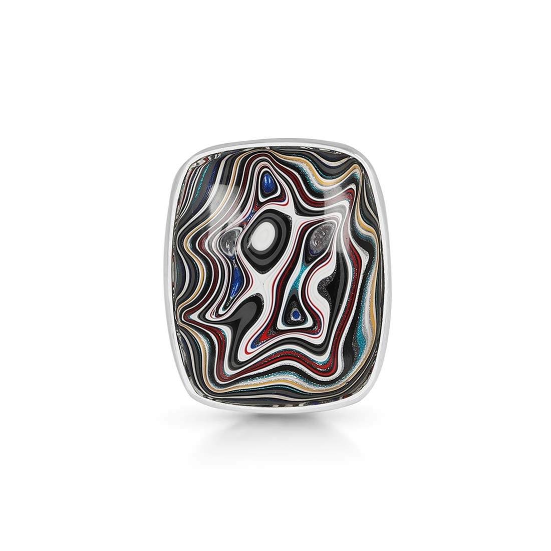 Fordite Adjustable Ring-(FRD-R-23)