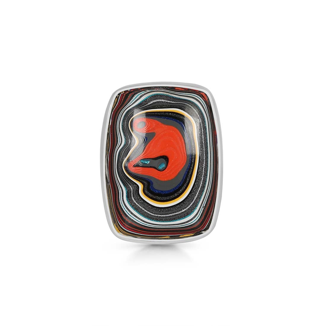 Fordite Adjustable Ring-(FRD-R-27)