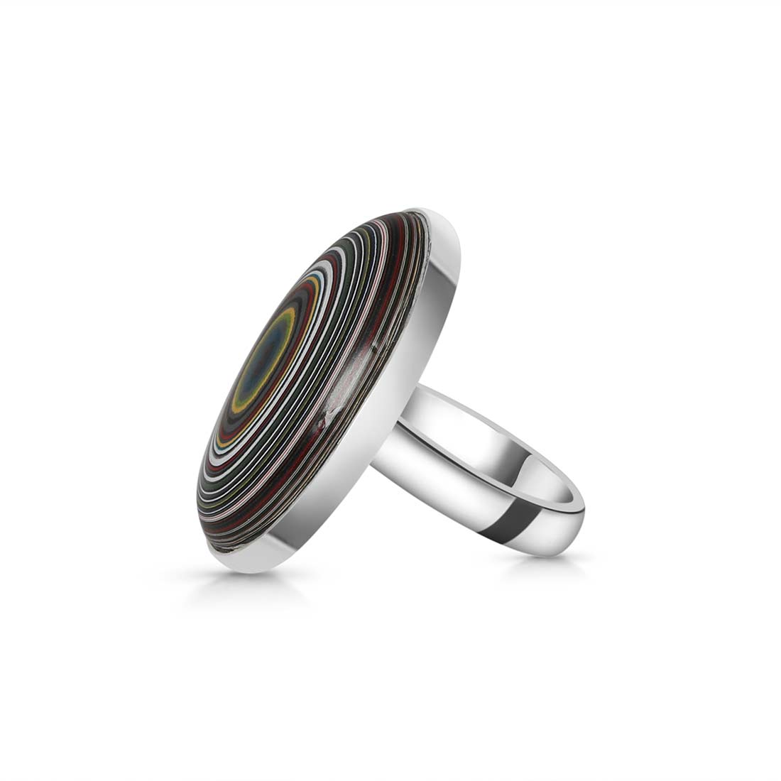 Fordite Adjustable Ring-(FRD-R-28)