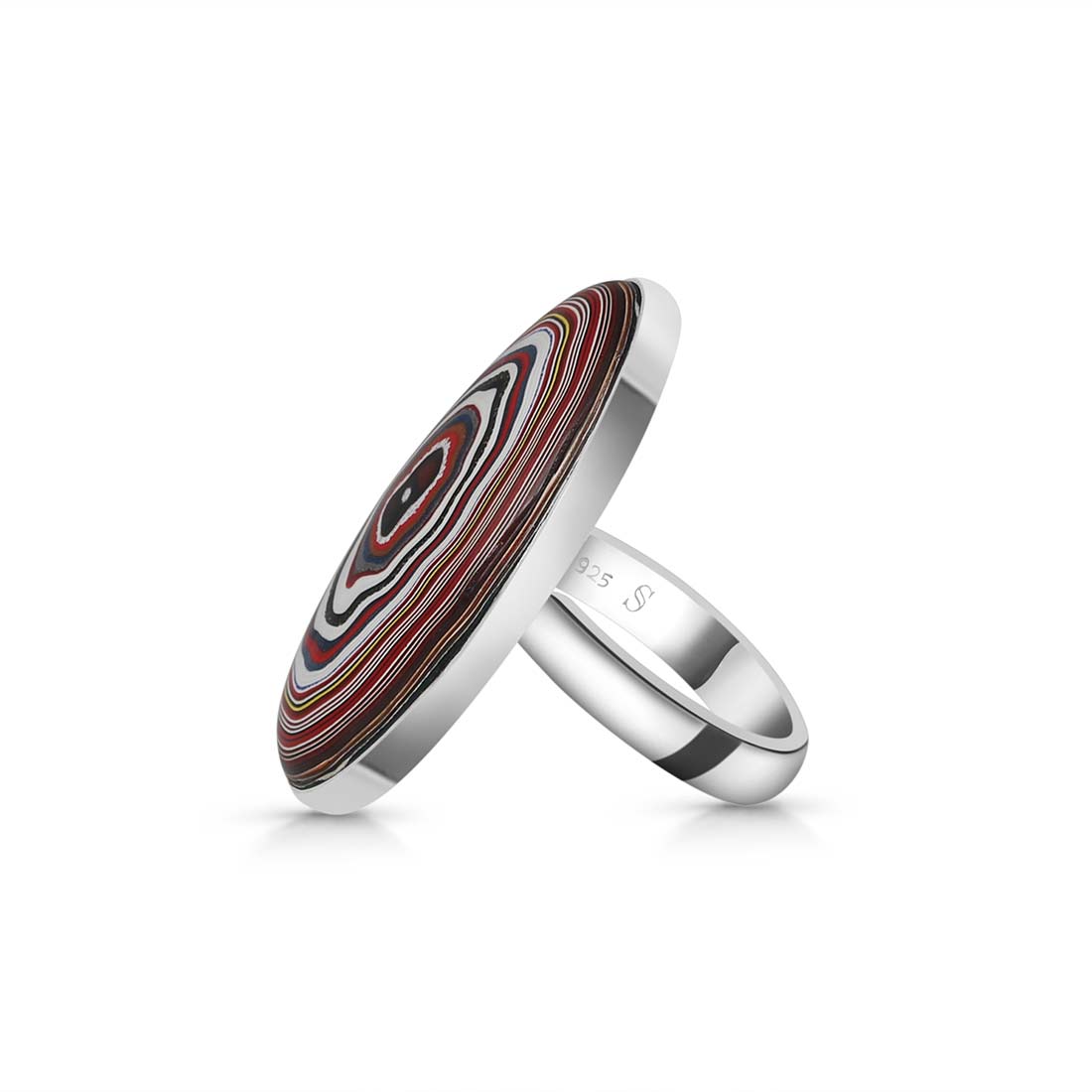 Fordite Adjustable Ring-(FRD-R-31)