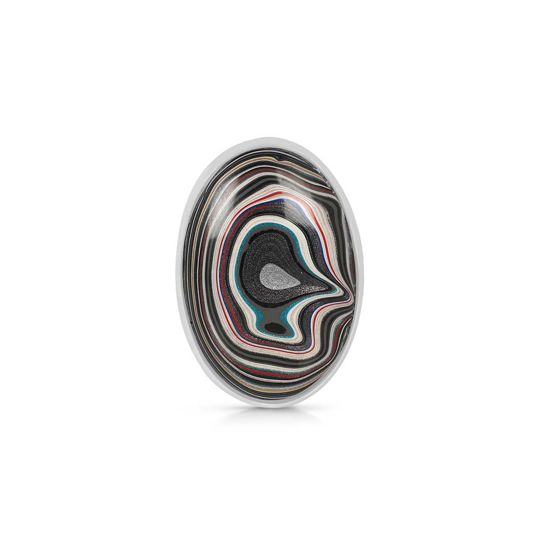 Fordite Adjustable Ring-(FRD-R-33)