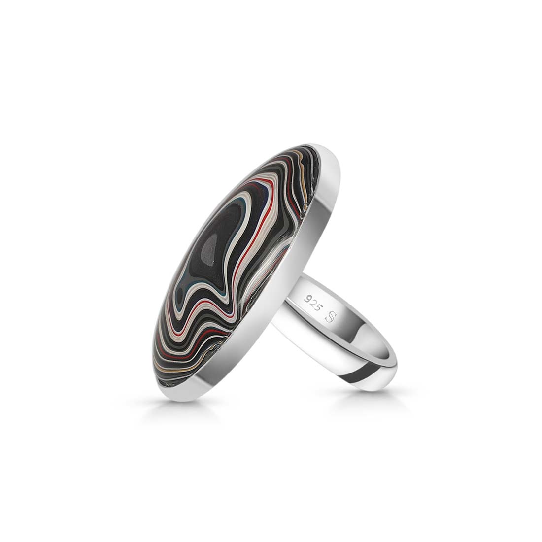 Fordite Adjustable Ring-(FRD-R-33)