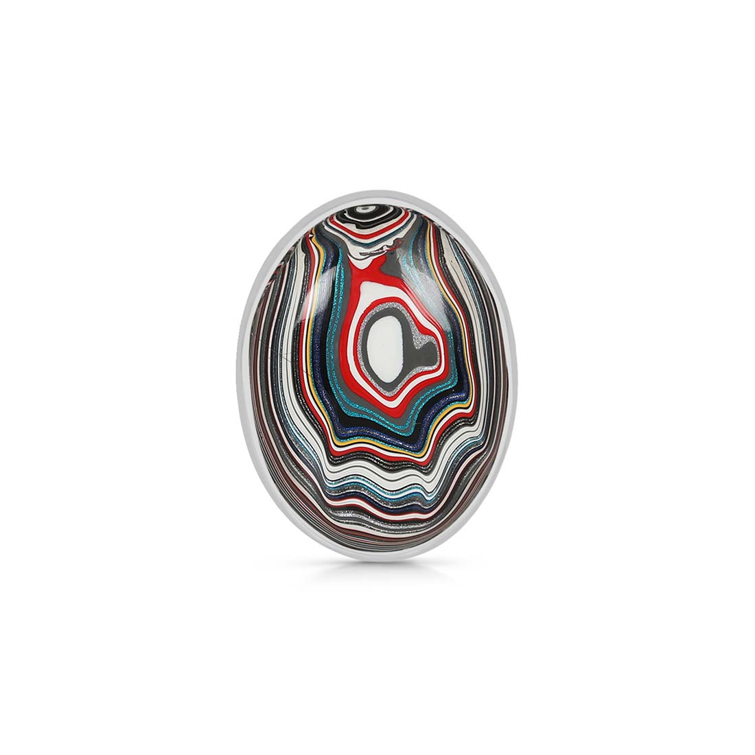 Fordite Adjustable Ring-(FRD-R-34)