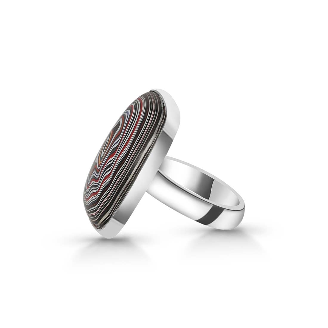 Fordite Adjustable Ring-(FRD-R-35)