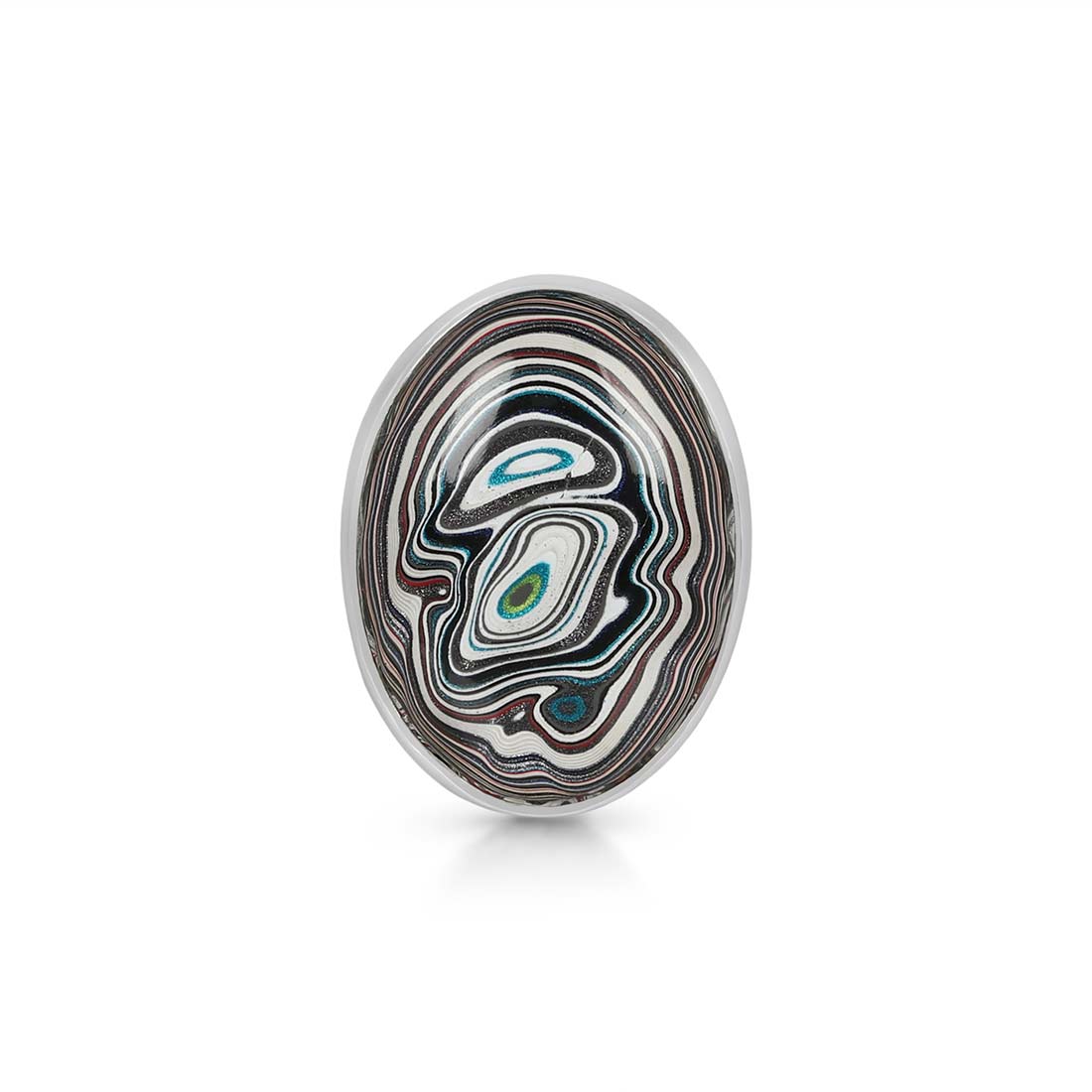 Fordite Adjustable Ring-(FRD-R-36)