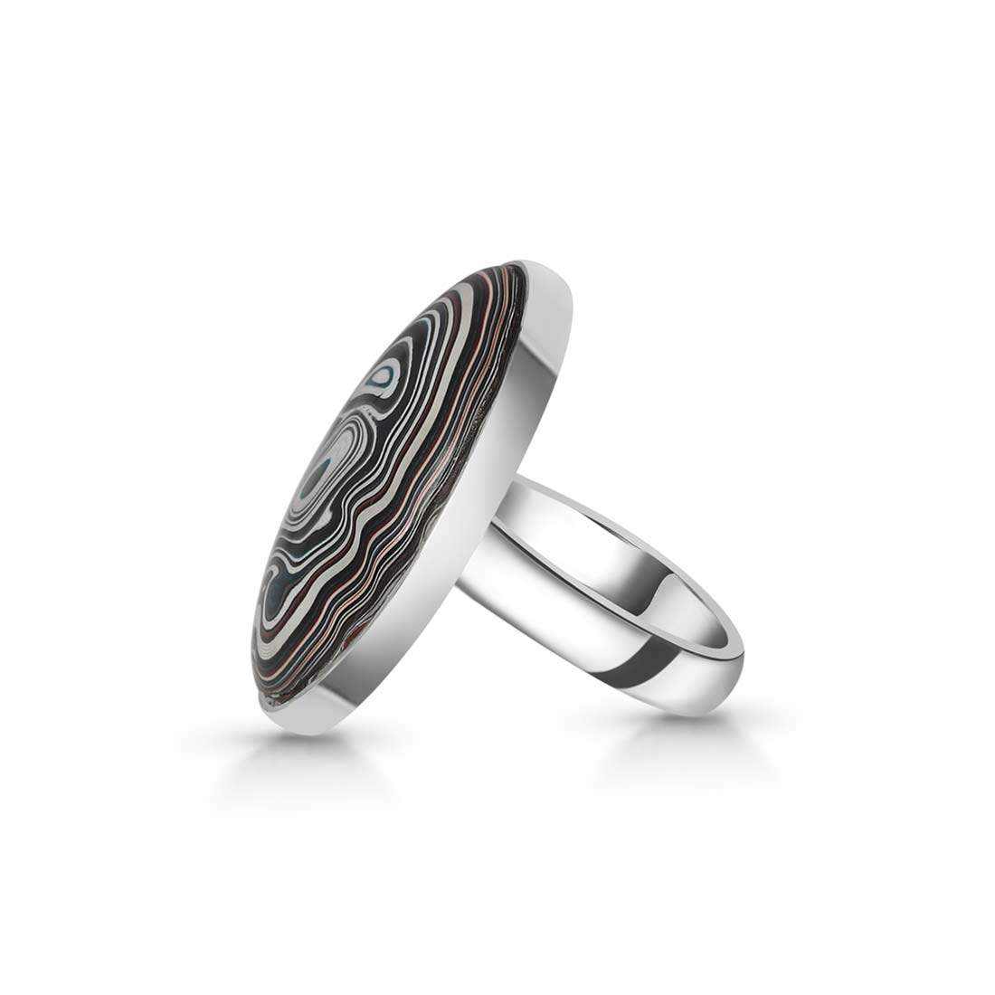 Fordite Adjustable Ring-(FRD-R-36)