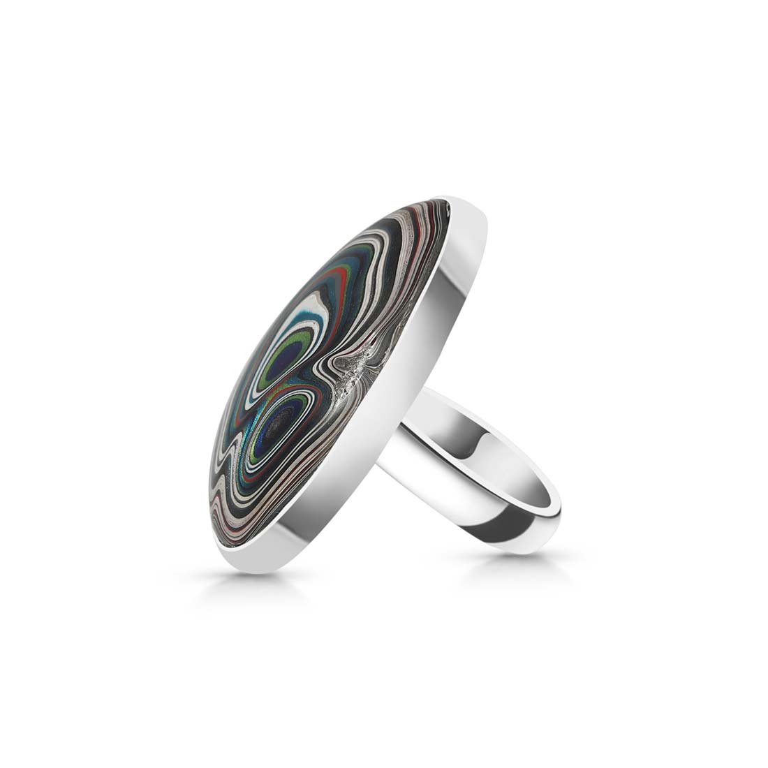 Fordite Adjustable Ring-(FRD-R-4)