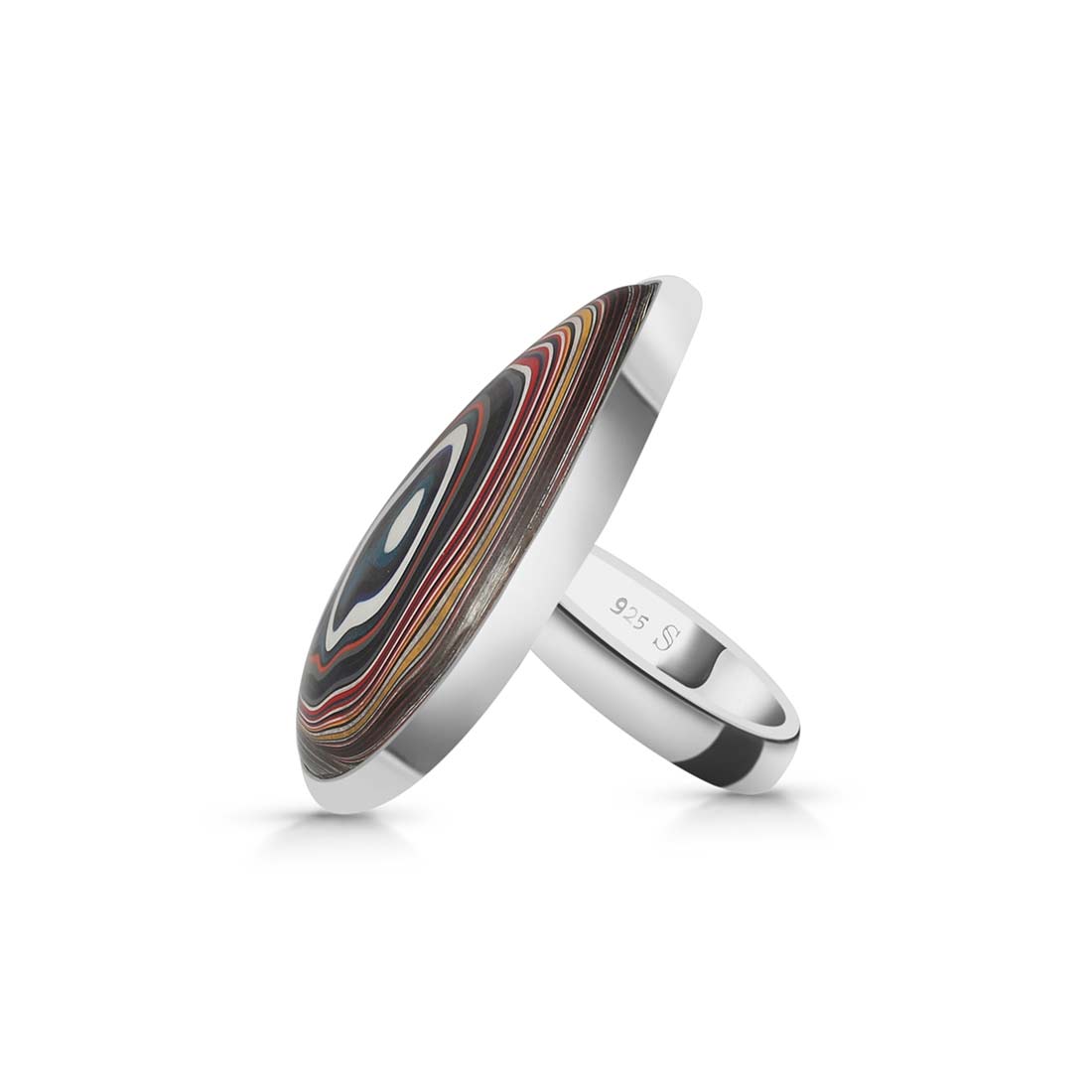 Fordite Adjustable Ring-(FRD-R-7)