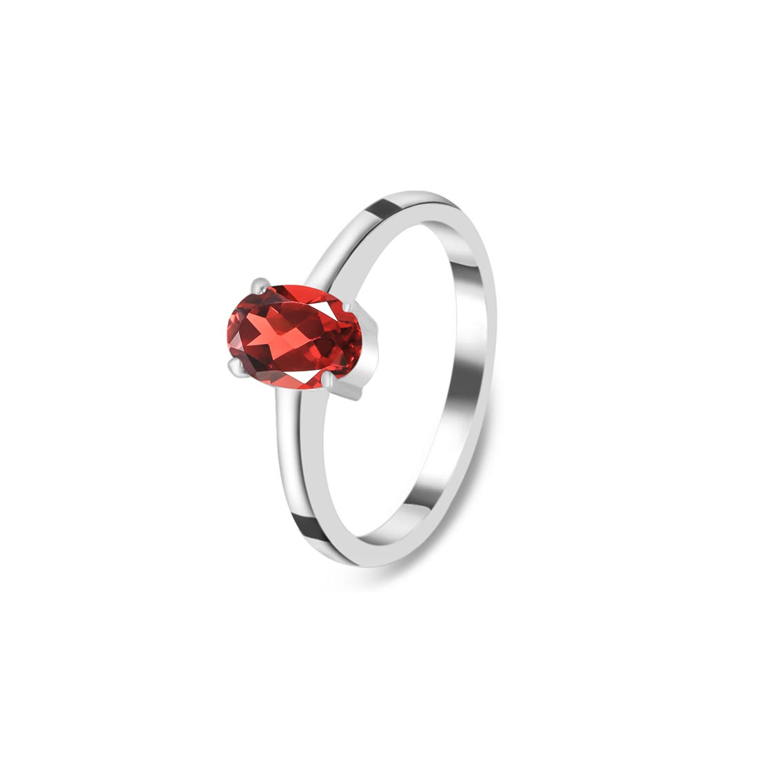 Garnet Ring-(GAR-SR-242.)