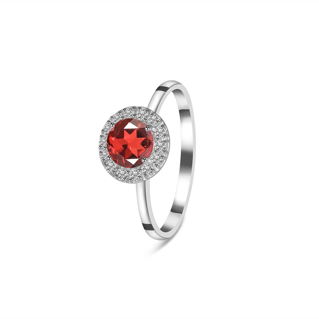 Garnet Ring-(GAR-SR-1768.)