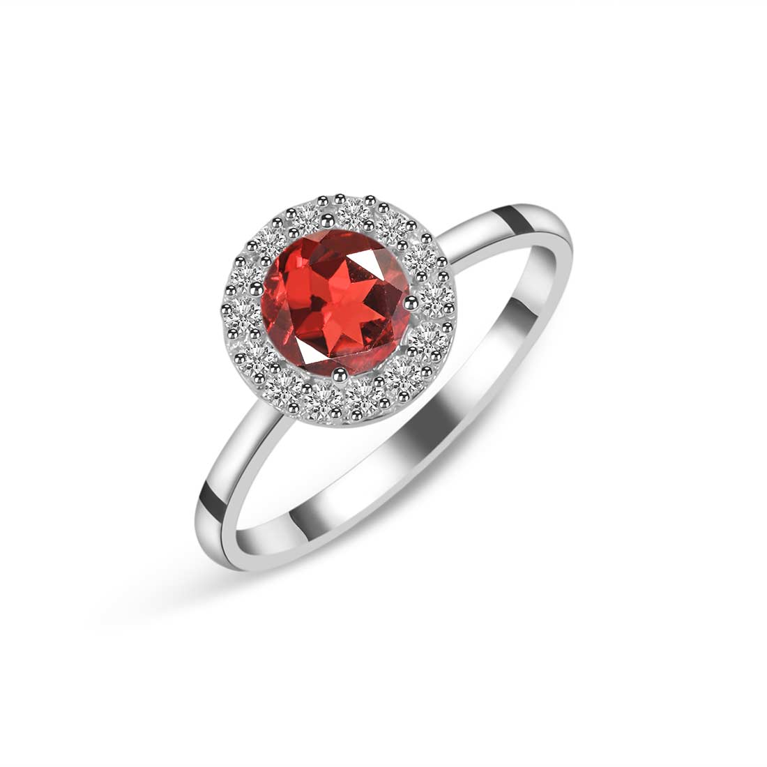 Garnet Ring-(GAR-SR-1768.)