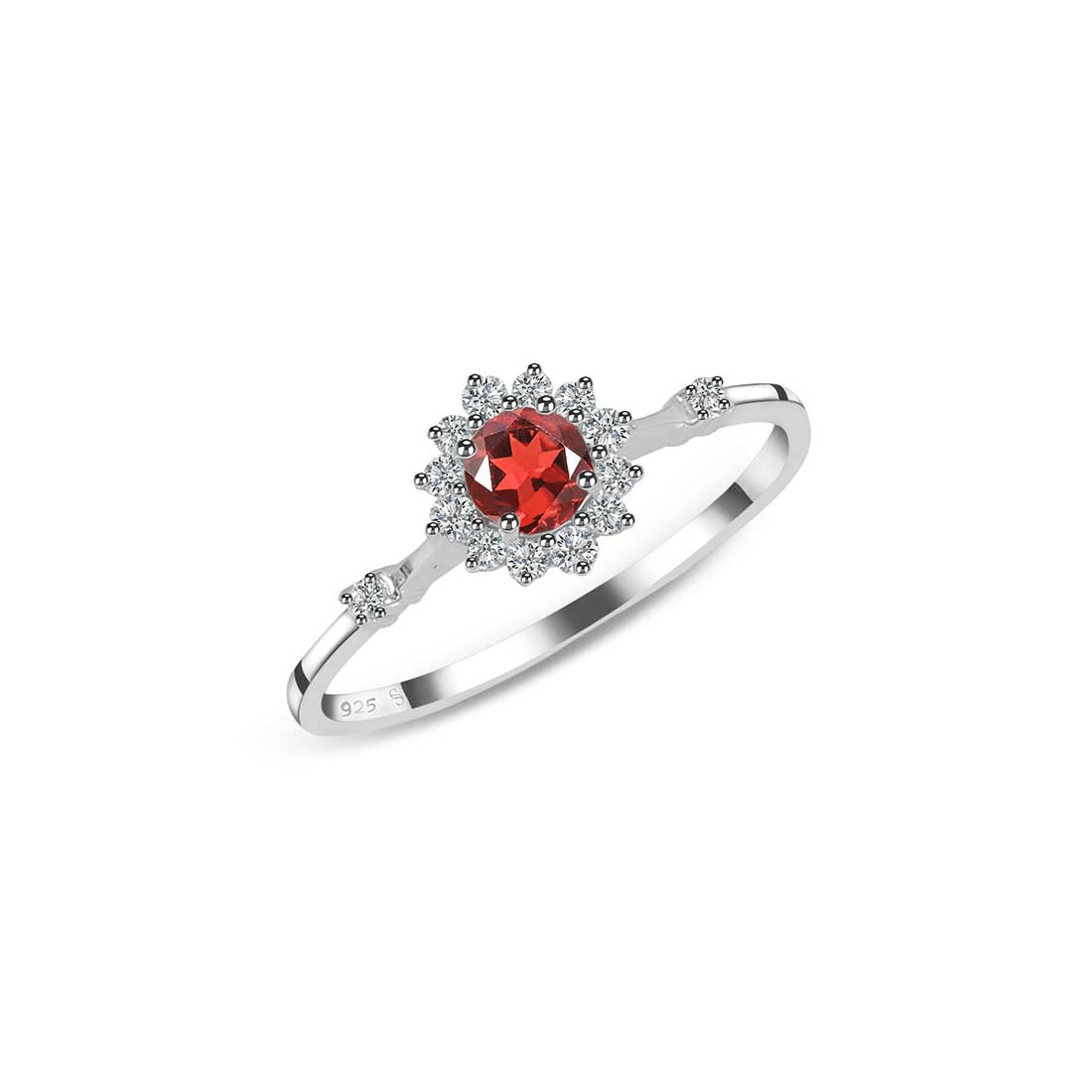 Garnet Ring-(GAR-SR-1937.)