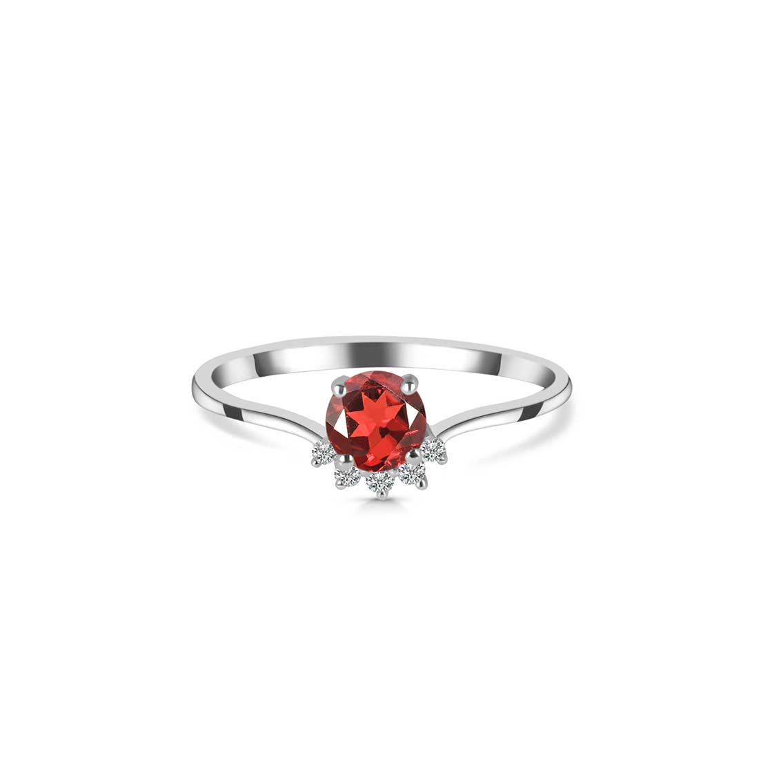 Garnet Ring-(GAR-SR-1942.)