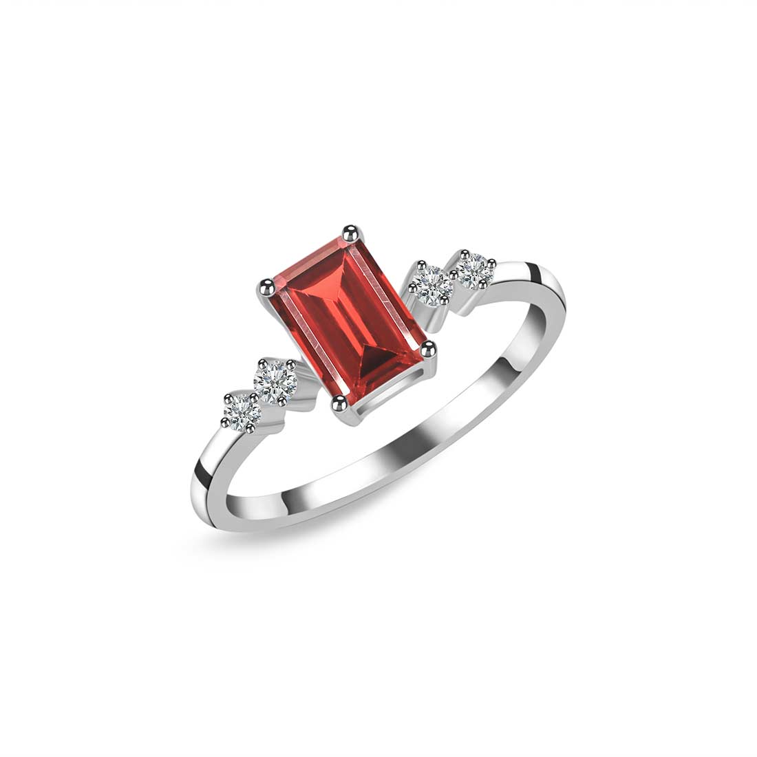 Garnet Ring-(GAR-SR-2187.)