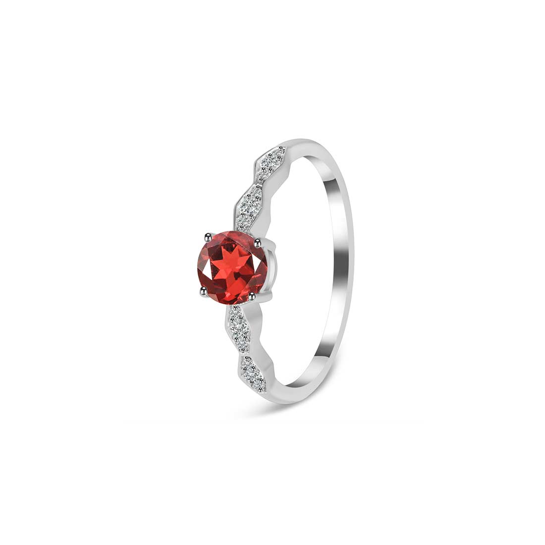 Garnet Ring-(GAR-SR-2288.)