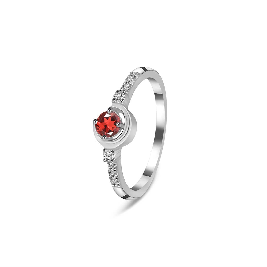 Garnet Ring-(GAR-SR-2292.)