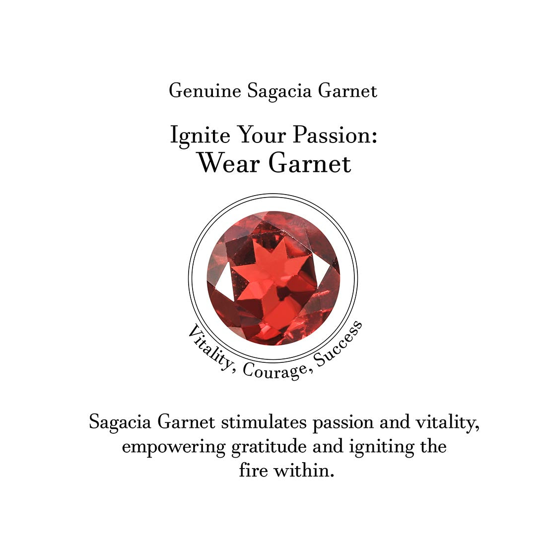 Garnet & White Topaz Bracelet-(GAR-SB-111.)