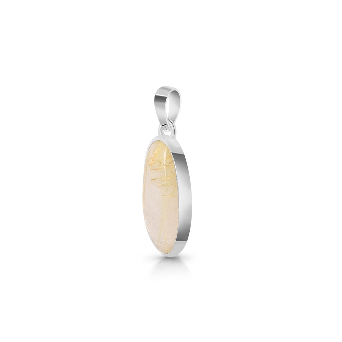 Golden Rutile Pendant-(GDR-P-12.)