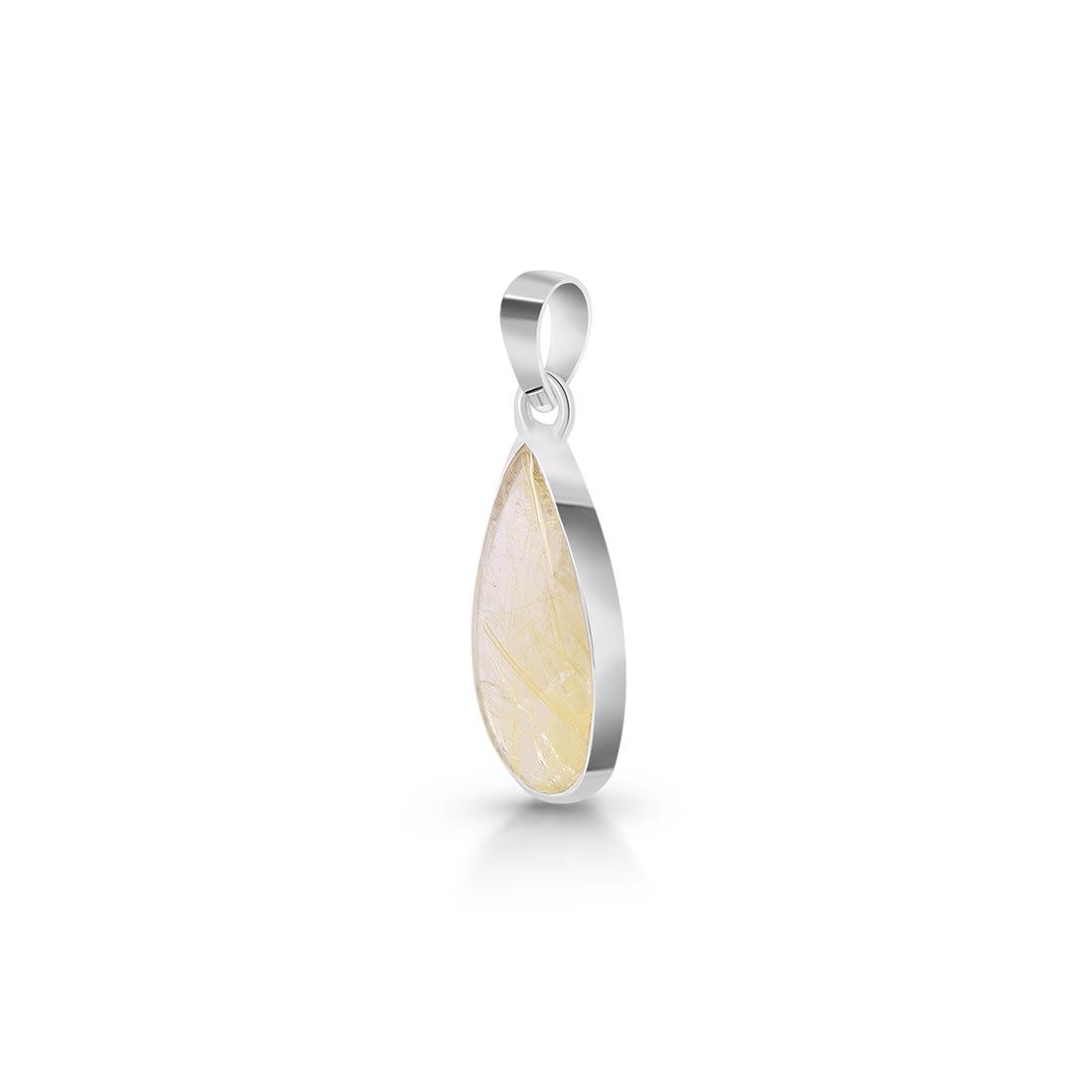 Golden Rutile Pendant-(GDR-P-2.)