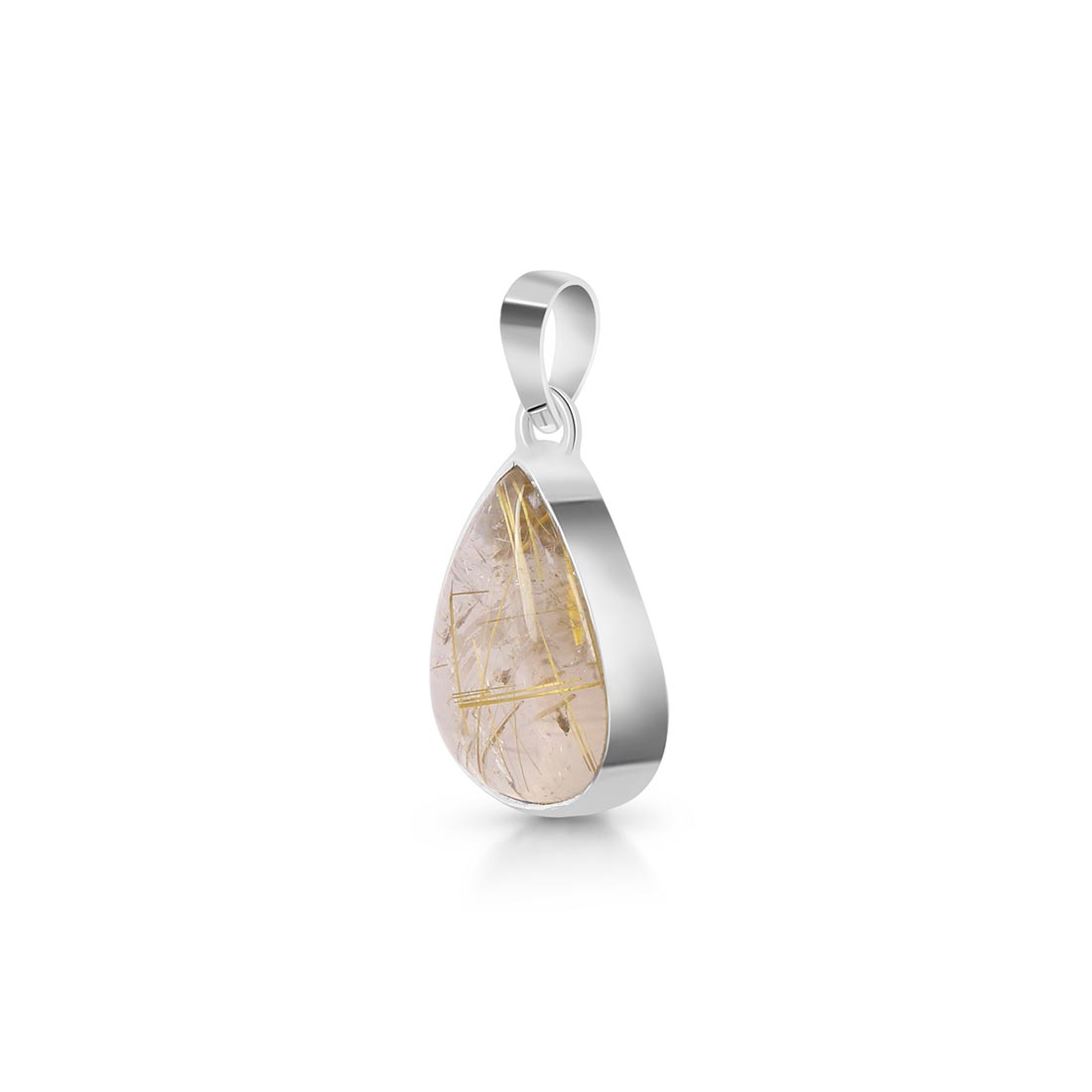 Golden Rutile Pendant-(GDR-P-23.)