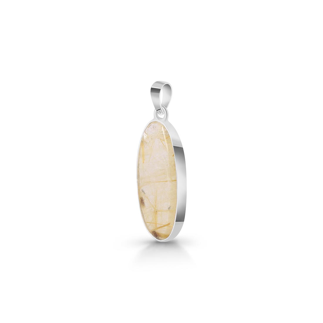 Golden Rutile Pendant-(GDR-P-6.)