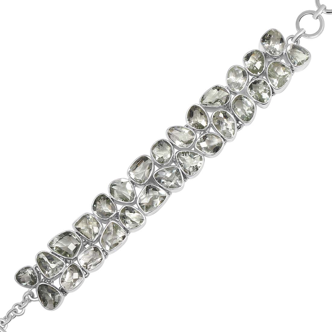 Green Amethyst Bracelet-(GRA-B-2.)