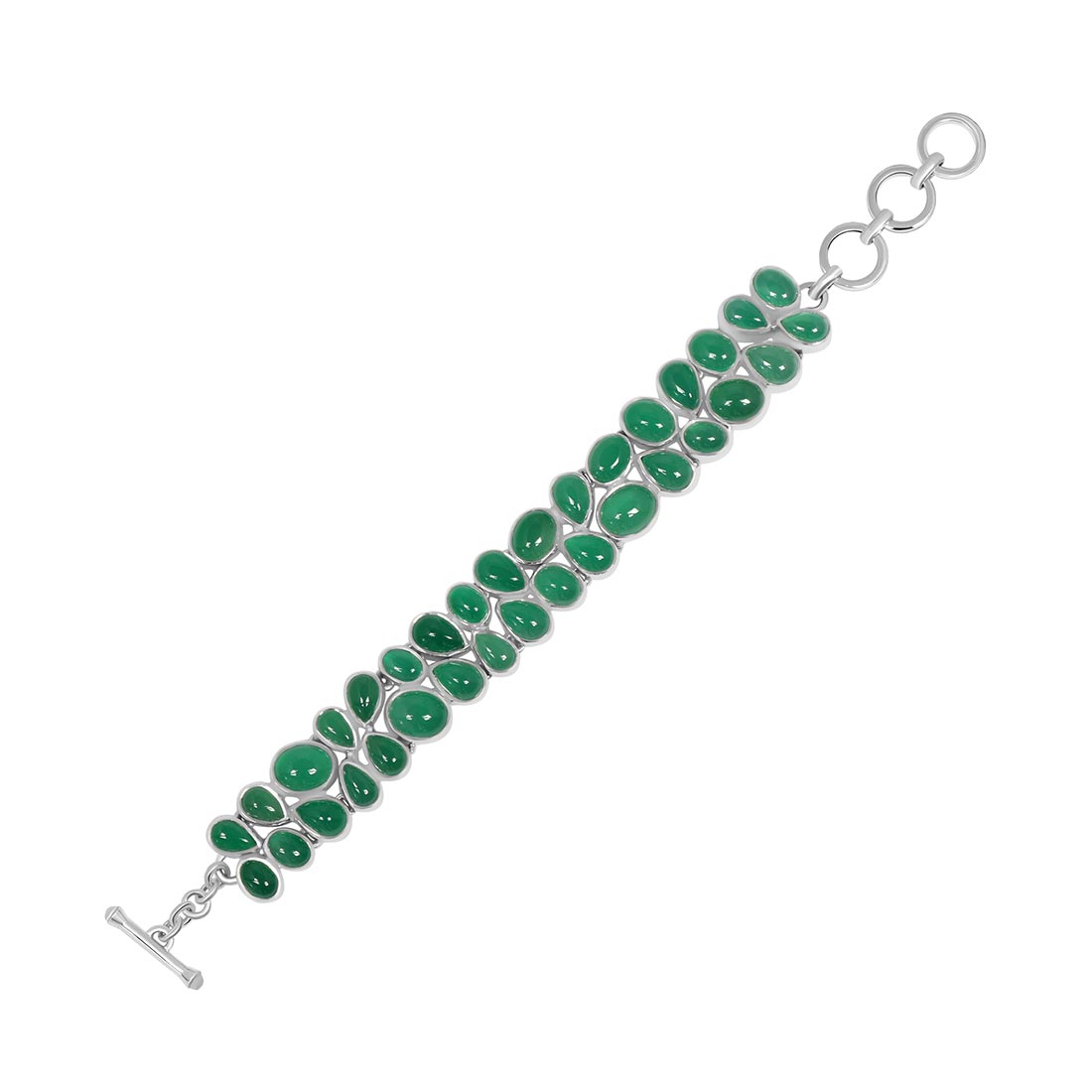 Green Onyx Bracelet-(GRO-B-1)