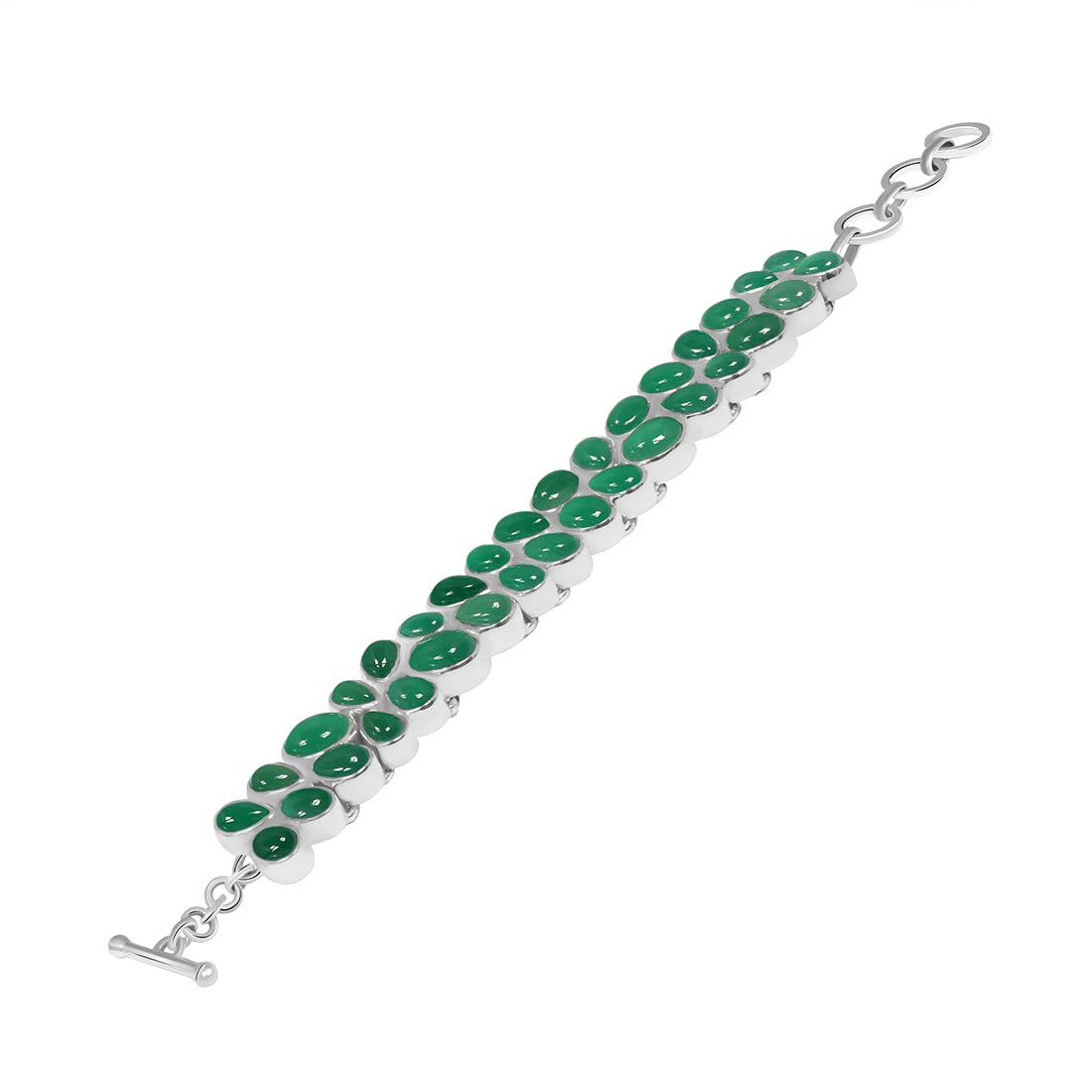 Green Onyx Bracelet-(GRO-B-1)