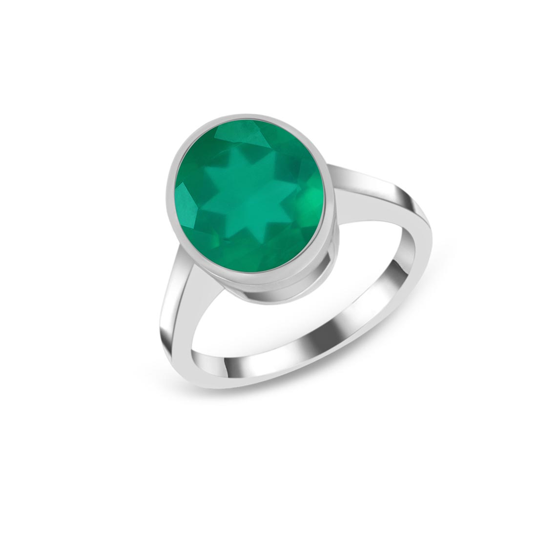 Green Onyx Ring-(GRO-SR-1806-5)