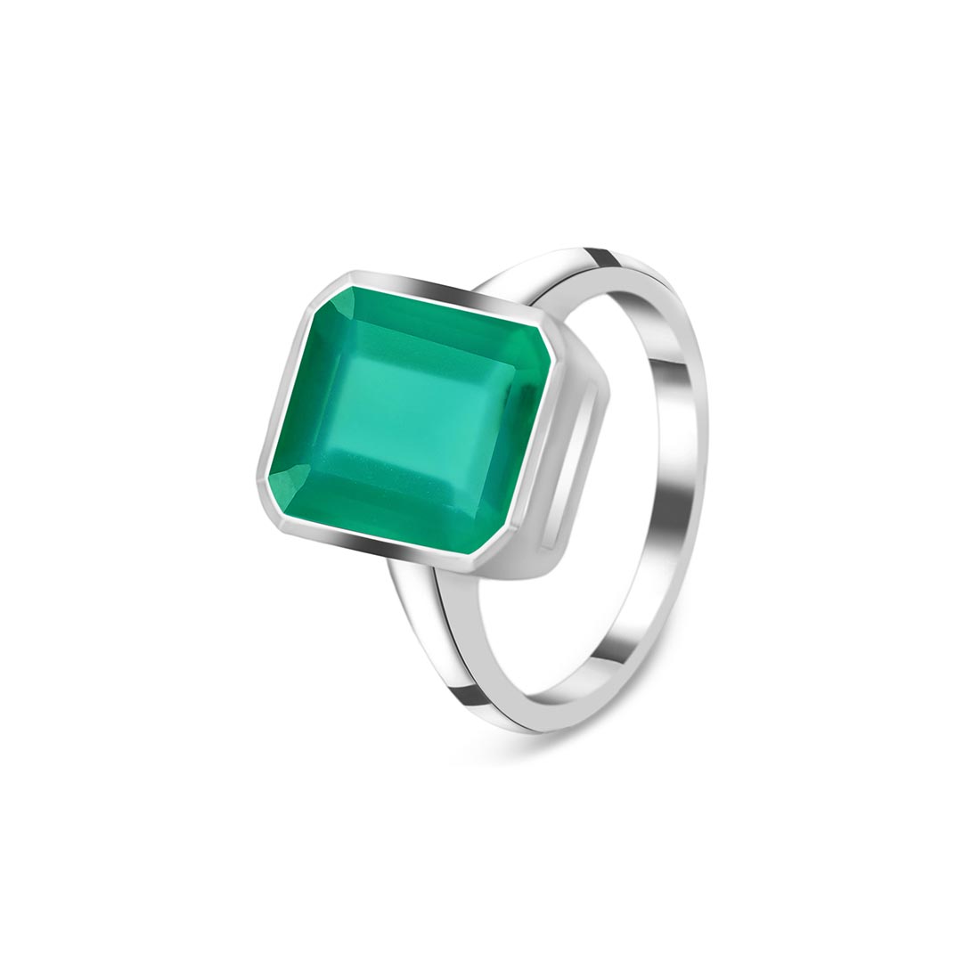 Green Onyx Ring-(GRO-SR-1927.)