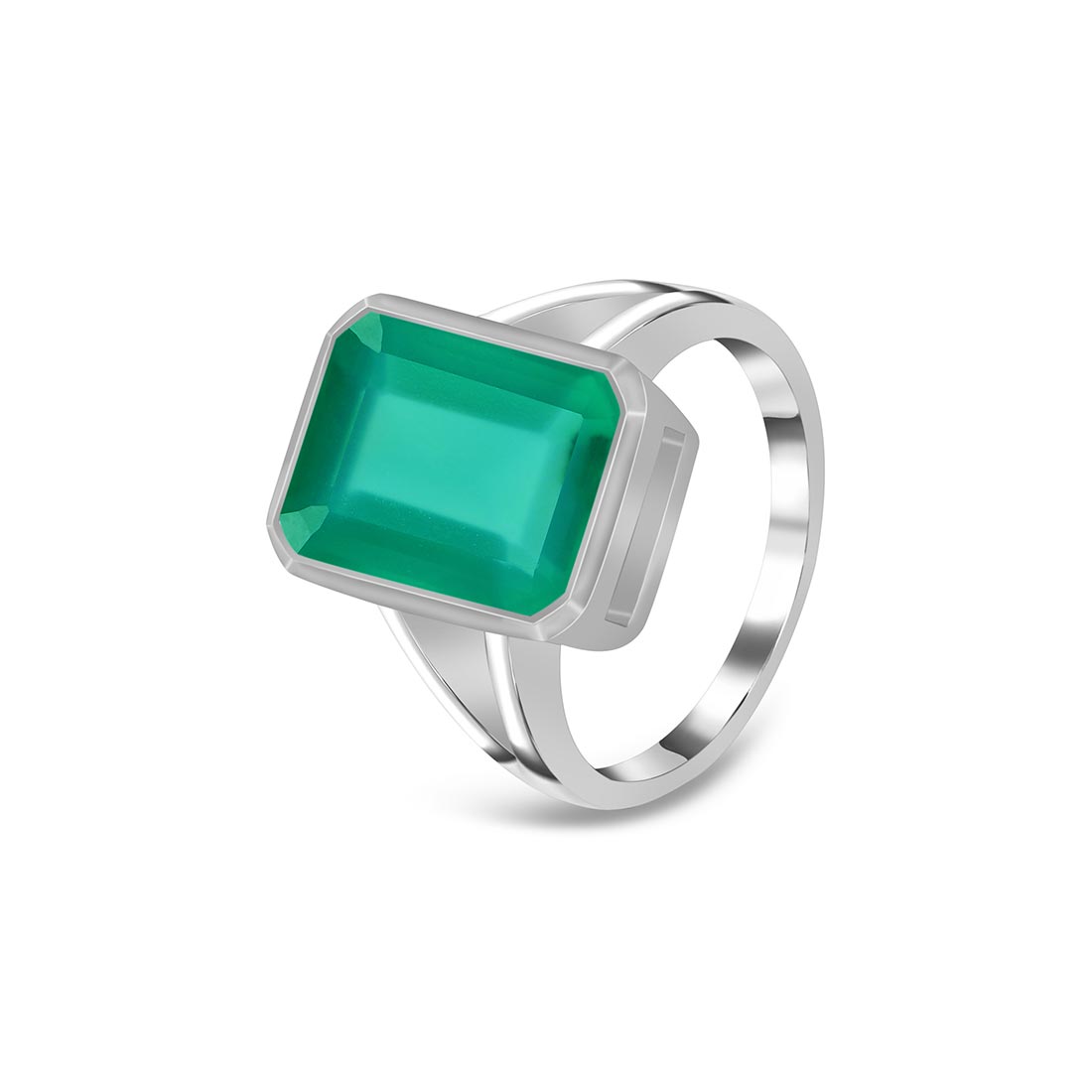 Green Onyx Ring-(GRO-SR-1928.)