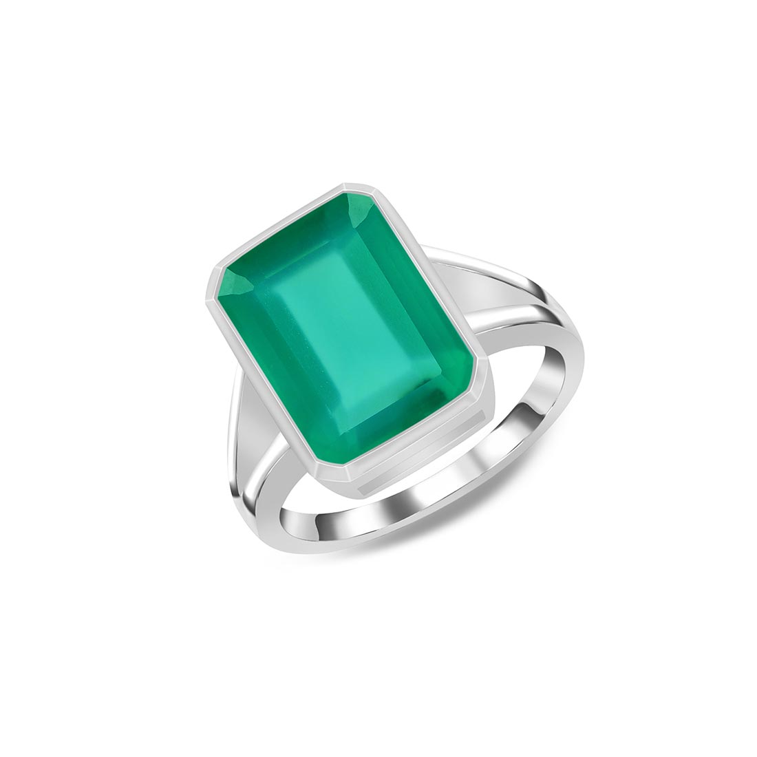 Green Onyx Ring-(GRO-SR-1928.)