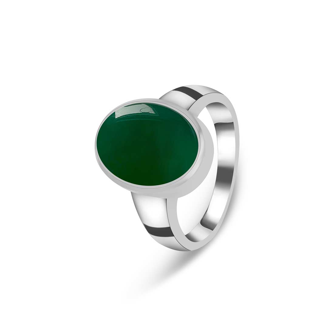 Green Onyx Ring-(GRO-SR-2173.)