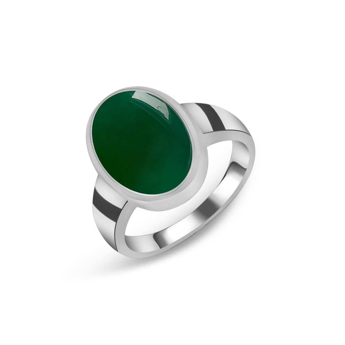 Green Onyx Ring-(GRO-SR-2173.)