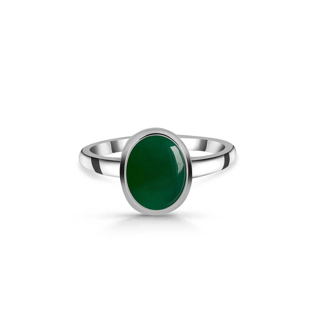 Green Onyx Ring-(GRO-SR-2511.)