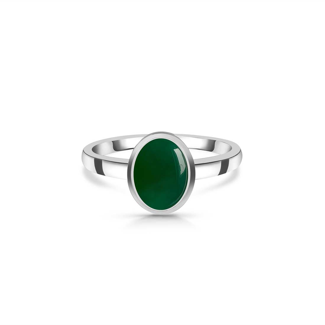 Green Onyx Ring-(GRO-SR-2512.)